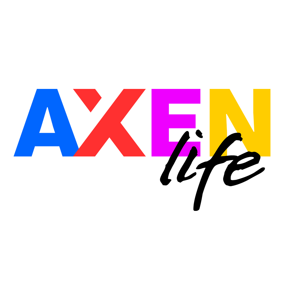 logotipo de axen life que es todo el ecosistema de axen unificado en un mismo lugar es un streaming financiero